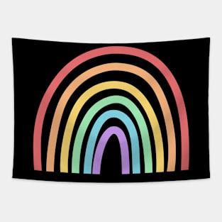 Bright Rainbow Tapestry