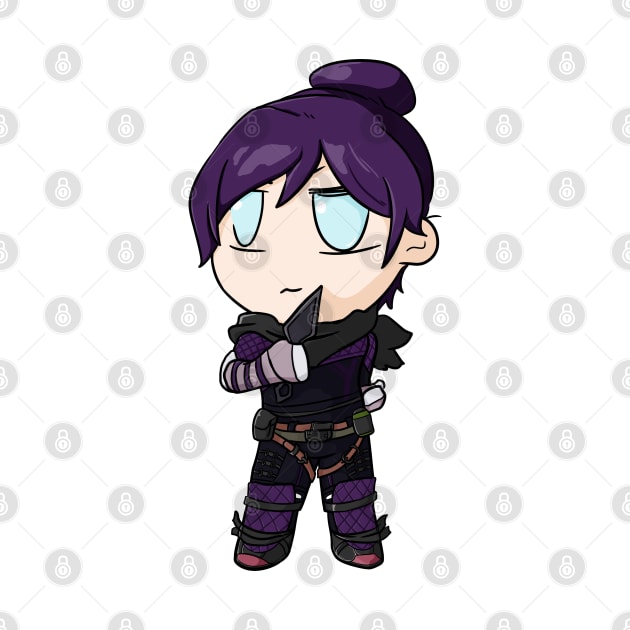 Wraith Apex Legend Chibi by Diaryzdotama