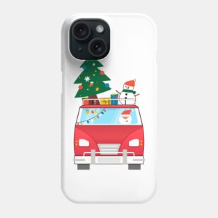 Santa Christmas vacation Phone Case