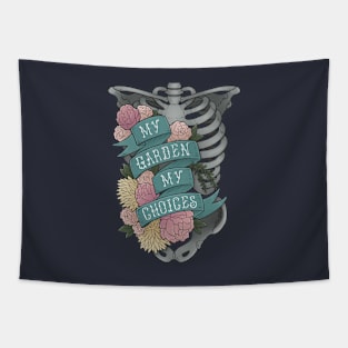 My Garden My Choices Tapestry