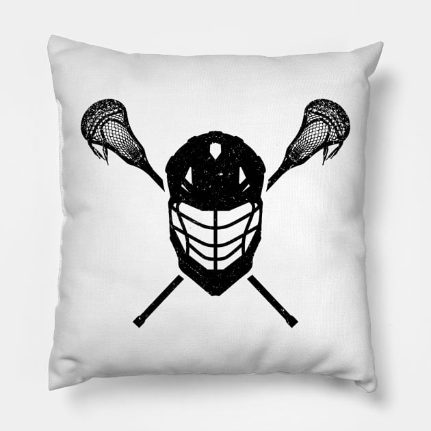 lacrosse Pillow by Mandala Project