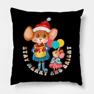 Stay Merry and Bright Pillow