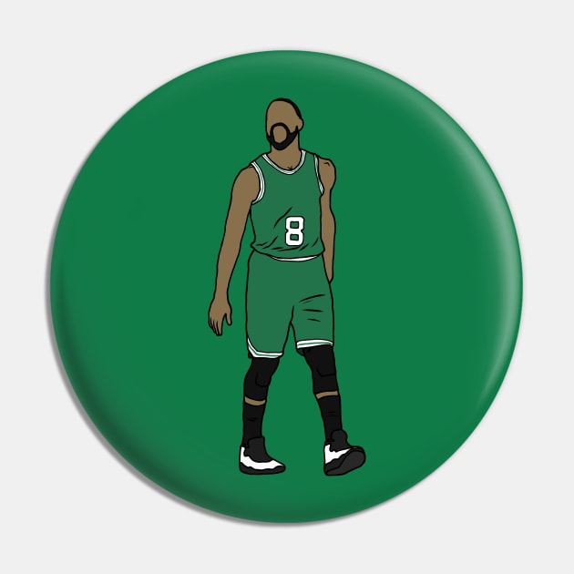 Kemba Walker Celtics Pin by rattraptees