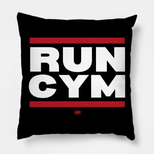 RUN CYM, Cymru Wales supporter Pillow