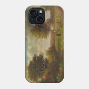 Going To Market by George Inness Phone Case