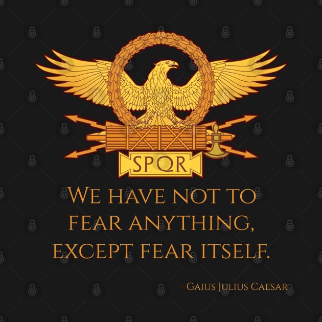 Gaius Julius Caesar Ancient Roman Quote by Styr Designs