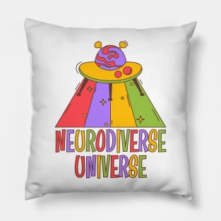 Autism Awareness Month | Neurodiverse Universe Pillow