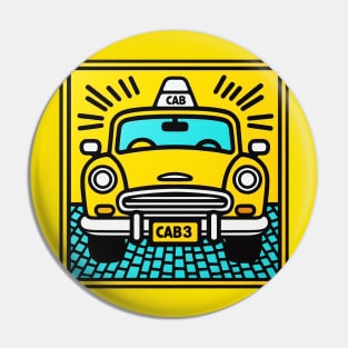 New York Cab Pin