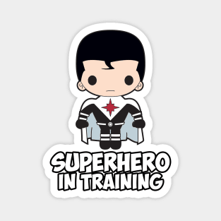 Superhero in Training Kawaii Boy Magnet