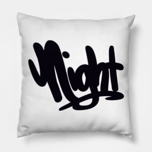 "Night" signature design Pillow