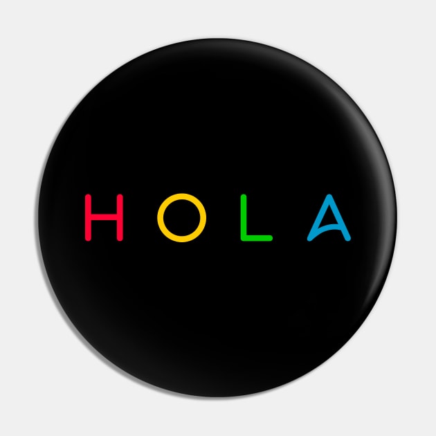 Hola Pin by TravelGiftDesign