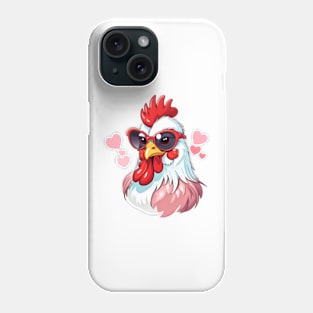 Valentine Rooster Phone Case