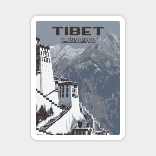 Lhasa, Tibet Magnet