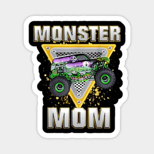 Monster Truck Mom Monster Truck Are My Jam Truck Lovers Magnet
