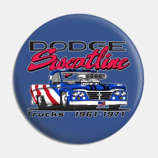 Patriotic Sweptline Pin