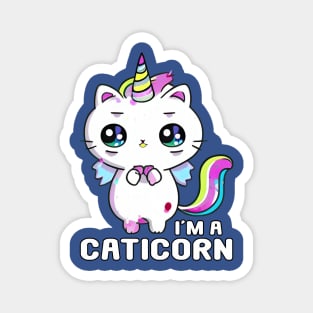 Kawaii I'm a Caticorn Unicorn Cat Kittycorn Magnet