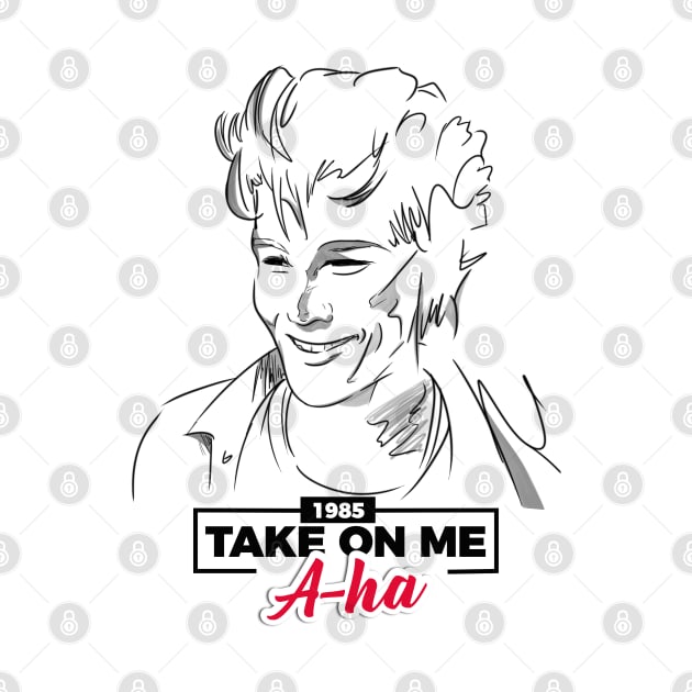 Morten Harket in Take On Me - a-ha by MarylinRam18