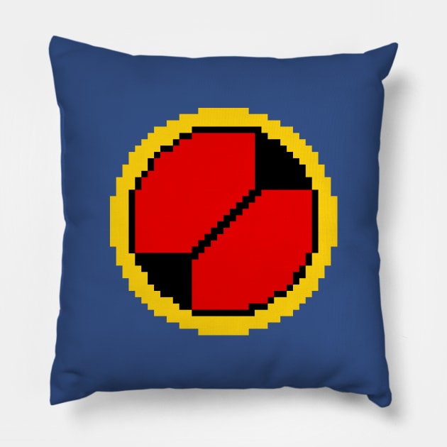 Mega-Man Battle Network Pixel Art Pillow by Anthonny_Astros