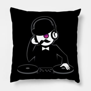 Hipster DJ 2 Pillow