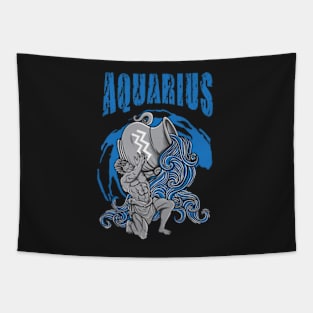 Aquarius God Tapestry