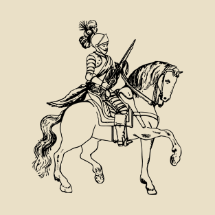 Men on a horse T-Shirt