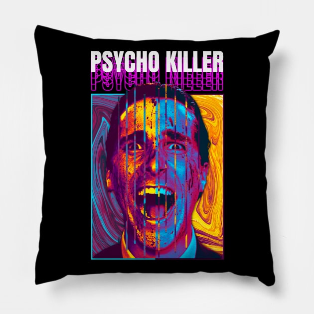 Psycho Killer Pillow by gastaocared