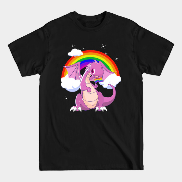 Discover Cute Dragons LGBT Community - Lgbt - T-Shirt