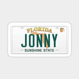 Jonny License Plate - FL Magnet