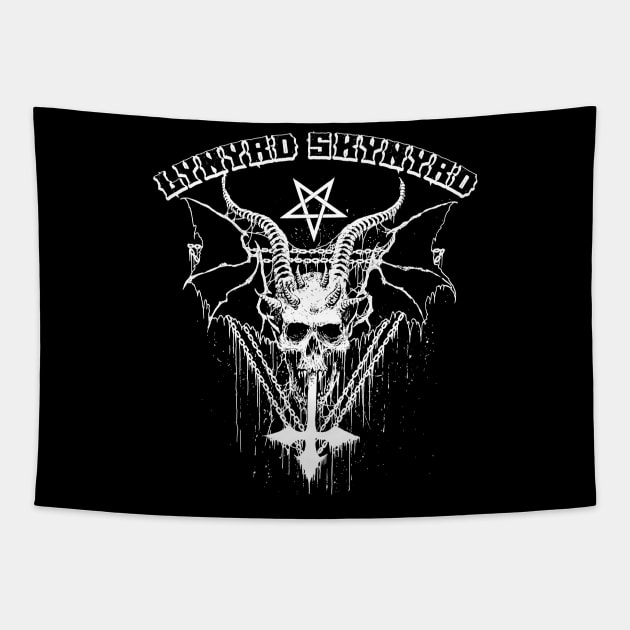 Lynyrd Skynyrd metal Tapestry by Lulabyan