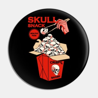 Skull Snack Pin