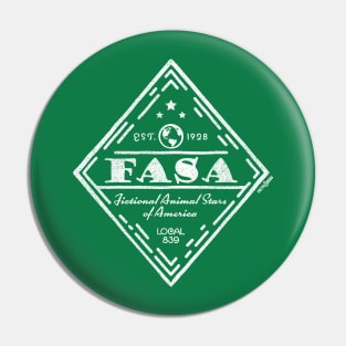 FASA - Fictional Animal Stars of America Pin