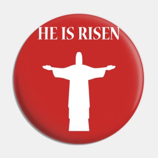 He Is Risen Pin