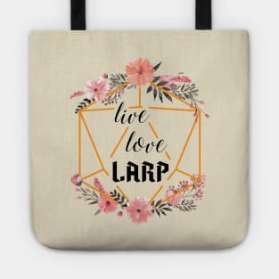 Live, Love, LARP - Black Tote