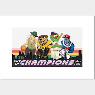Boston Sports Teams Poster, Boston Celtics, New England Patriots, Bost –  McQDesign