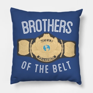 Brothers of the Belt Winged Eagle Pillow