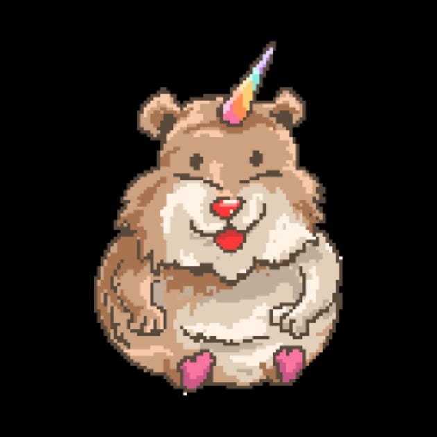 Hamster Unicorn by Xizin Gao