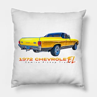 1972 Chevrolet El Camino Pickup Truck Pillow