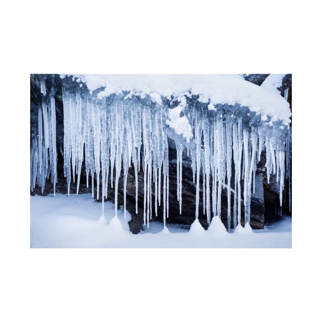 Big frosty icicles by Juhku