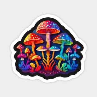 Magic Mushrooms Magnet