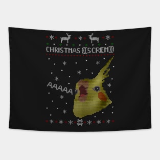 Christmas ((( SCREM ))) Tapestry