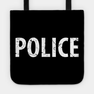 Police Cop Officer Prop Tote