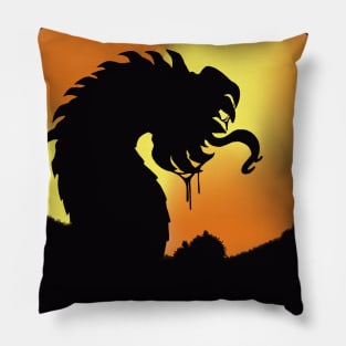 Mongolian Death Worm Pillow