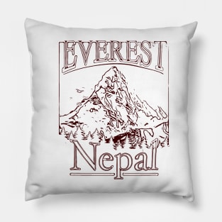 Everest base camp Pillow