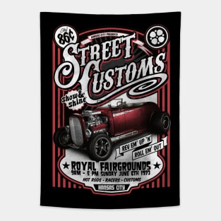 Street Customs Tapestry