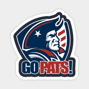 Go Pats Magnet