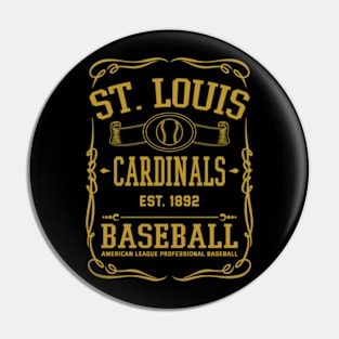 Vintage Cardinals American Baseball Pin