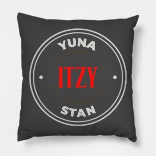 Itzy Yuna stan logo Pillow