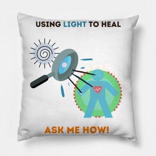 Heal with light Pillow