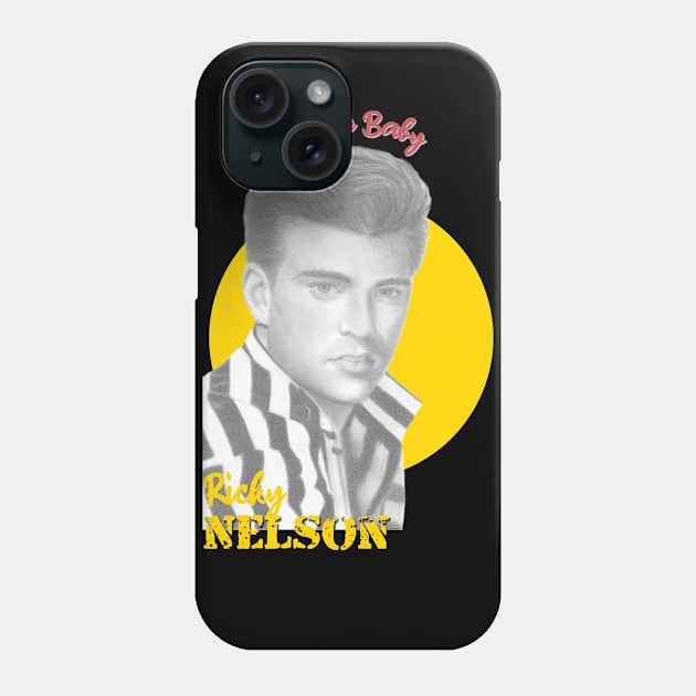 Ricky Nelson Phone Case by jkarenart