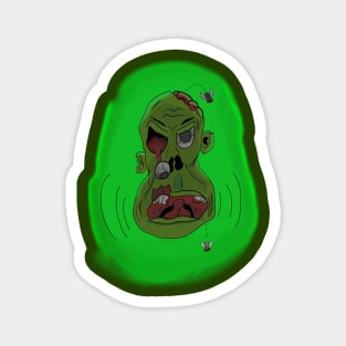 Zombie head Magnet